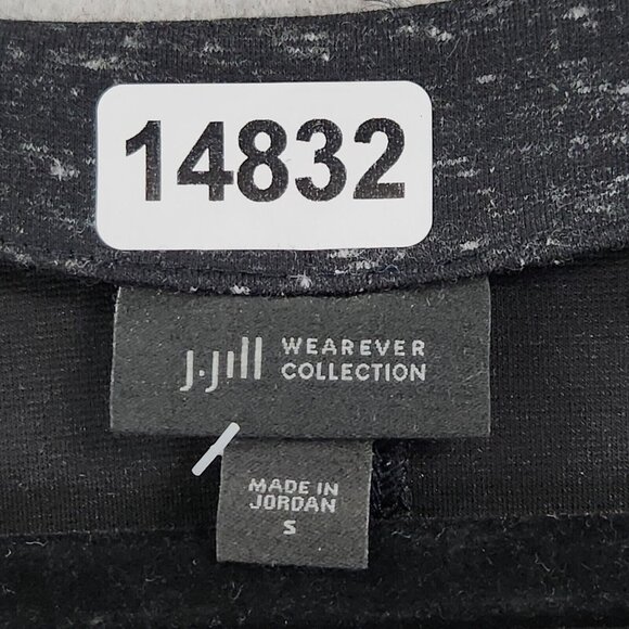 J Jill Shirt Womens Small Gray Long Sleeve Pullover V Neck Wearever Tunic NEW - Picture 6 of 10